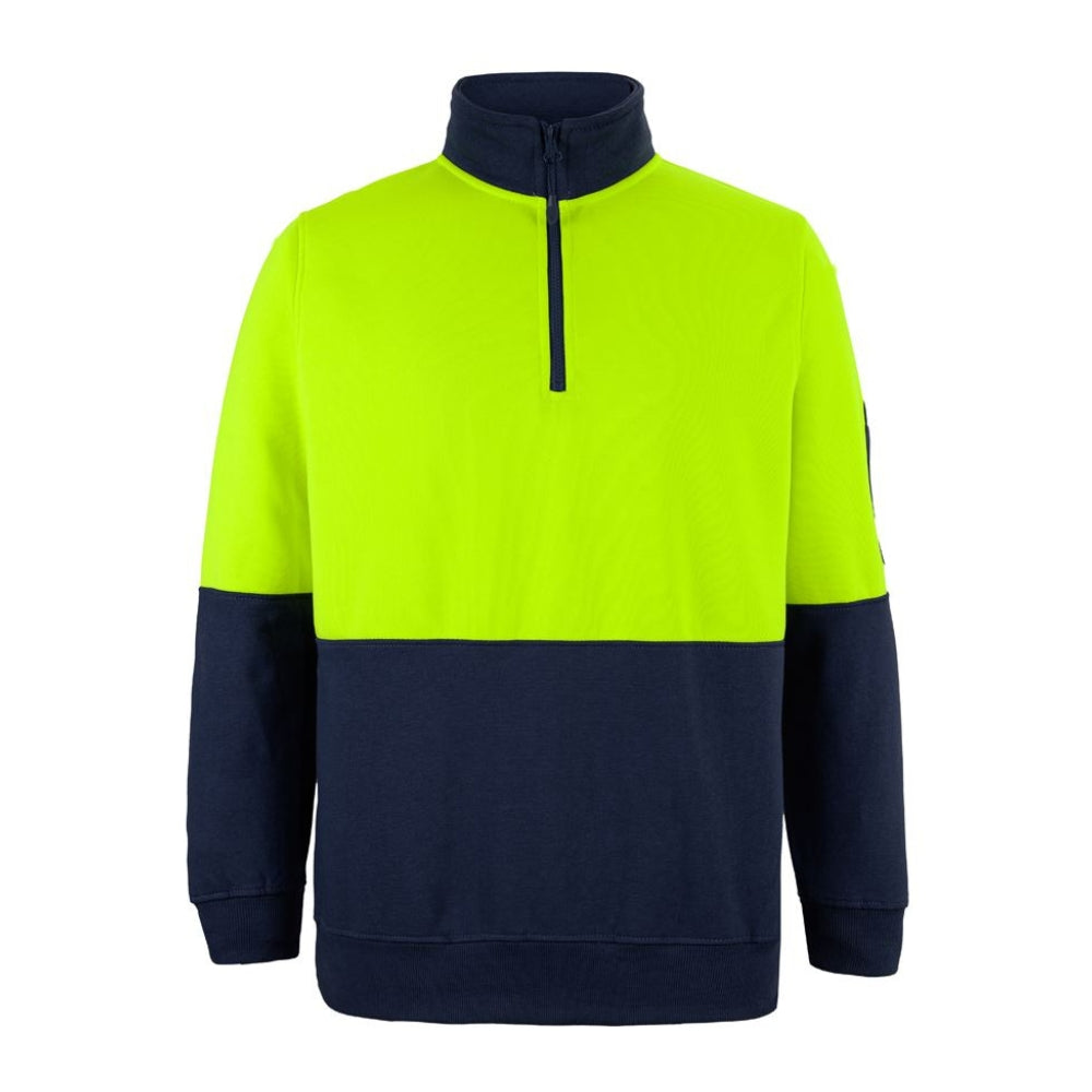 JB Hi Vis 1/2 Zip Fleecy Sweat 6HVFH