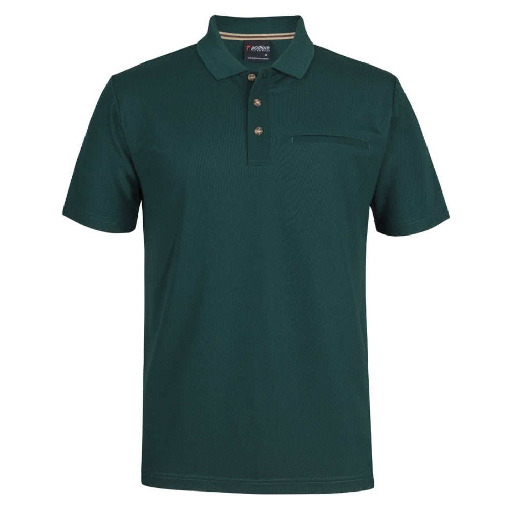 JB Recycled Polyester Pocket Polo 7SPR