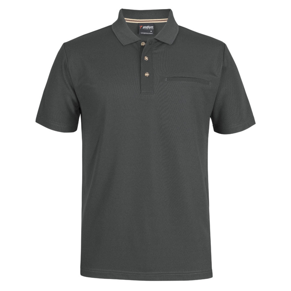 JB Recycled Polyester Pocket Polo 7SPR