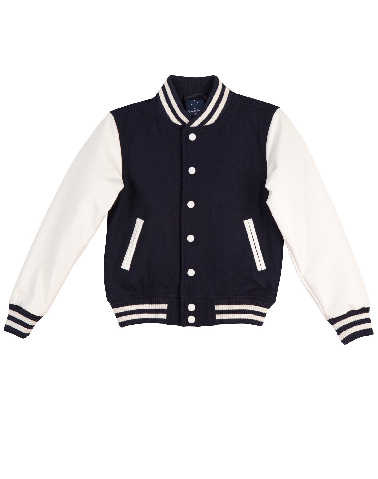 WS Wool Letterman Wool Blend Varsity Jacket Unisex - JK11