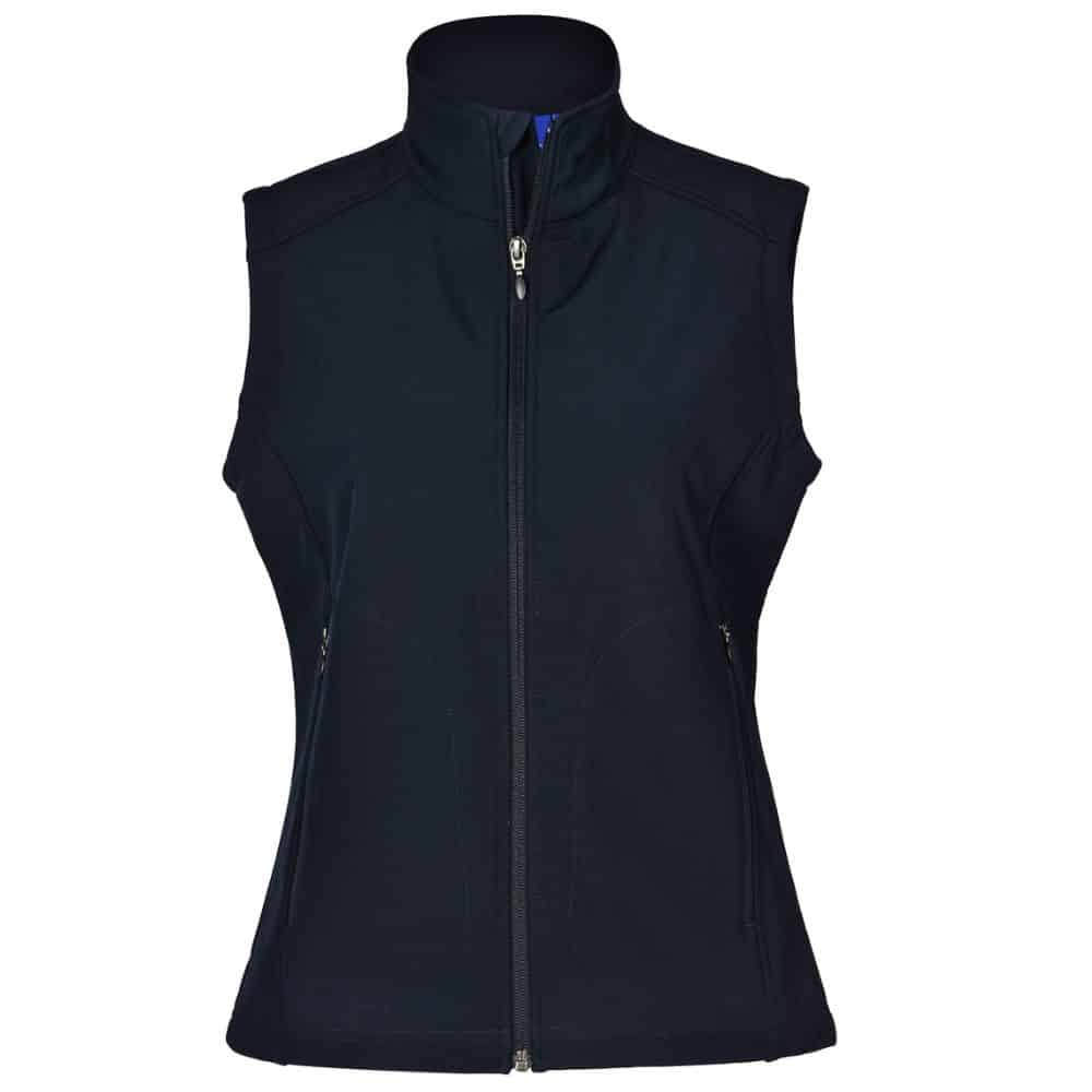 JK26_Ladies-Softshell-Hi-Tech-Vest-Navy