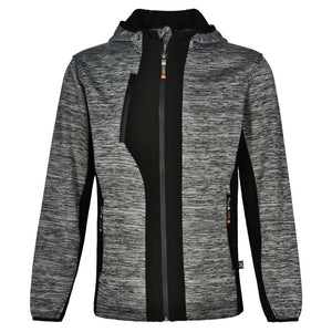 JK49_LAMINATED-FUNCTIONAL-KNIT-HOODIE-Marl-Grey-Black