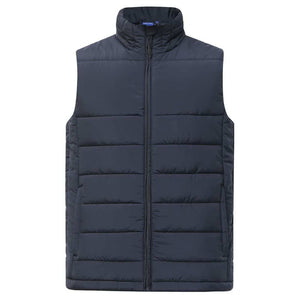 JK61_SUSTAINABLE INSULATED PUFFER VEST (3D CUT) Men's-Navy