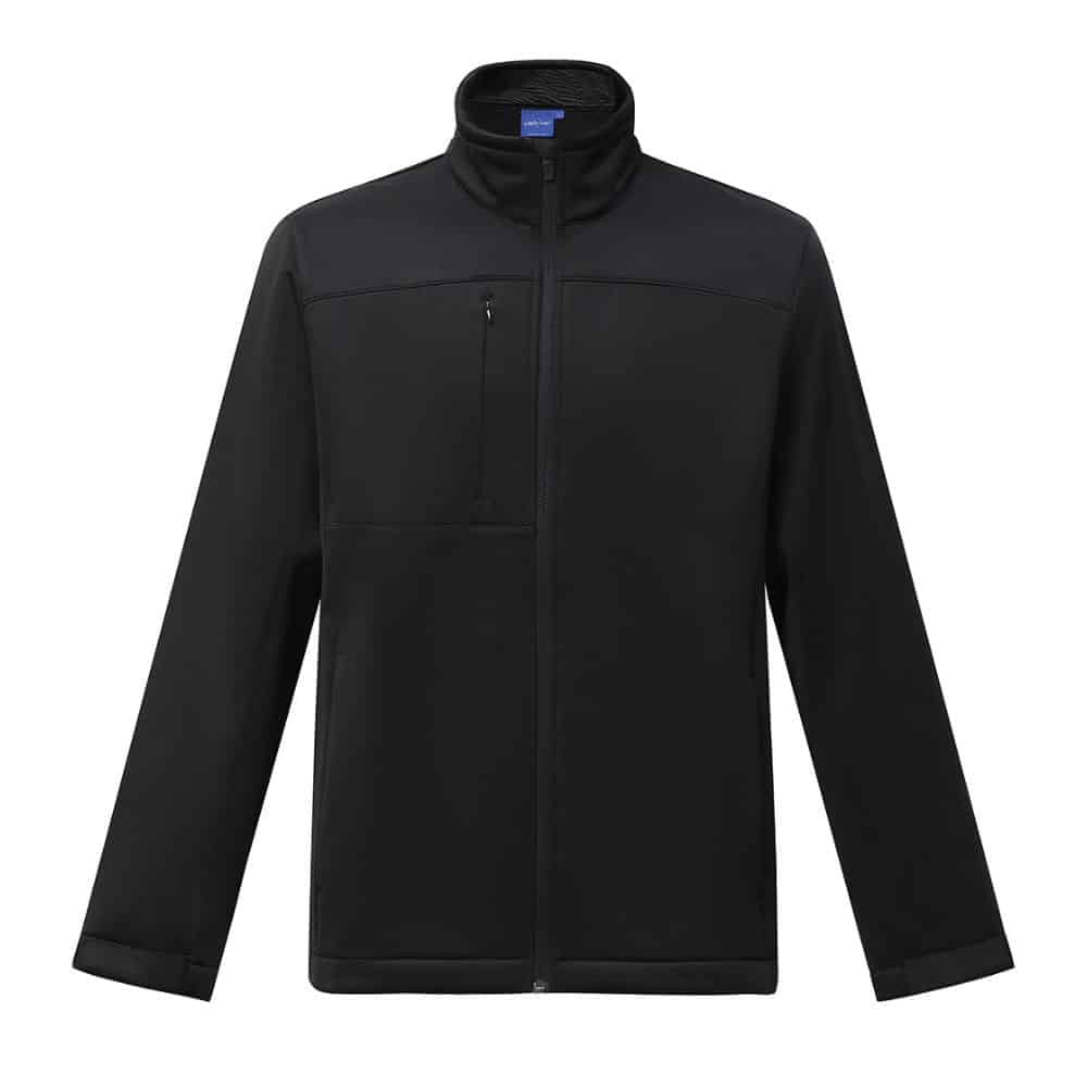 JK63_SUSTAINABLE SOFTSHELL CORPORATE JACKET Men's-Black