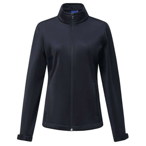 JK64_SUSTAINABLE SOFTSHELL CORPORATE JACKET Ladie's-Navy