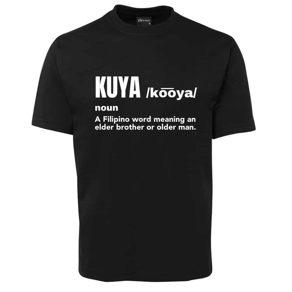 Kuya Meaning_Black Tees