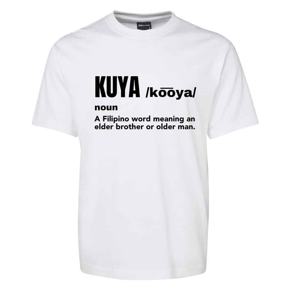 Kuya Meaning_White Tees