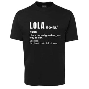 Lola Meaning_Black Tees