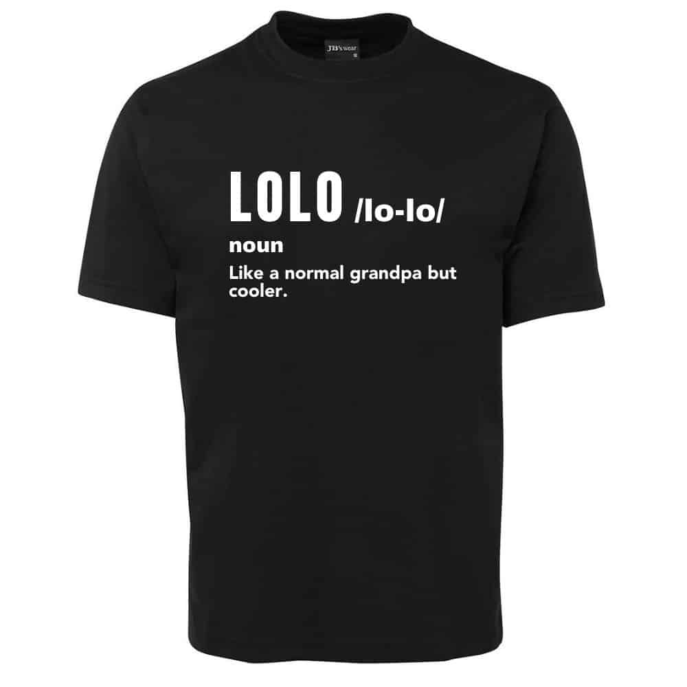 Lolo Meaning_Black Tees