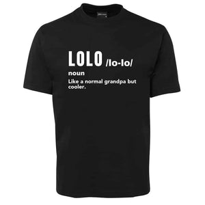 Lolo Meaning_Black Tees