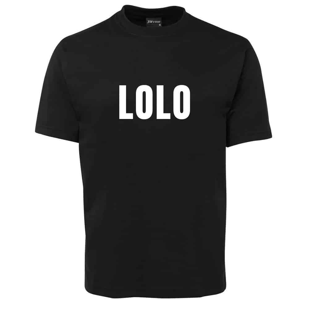 Lolo_Black Tees