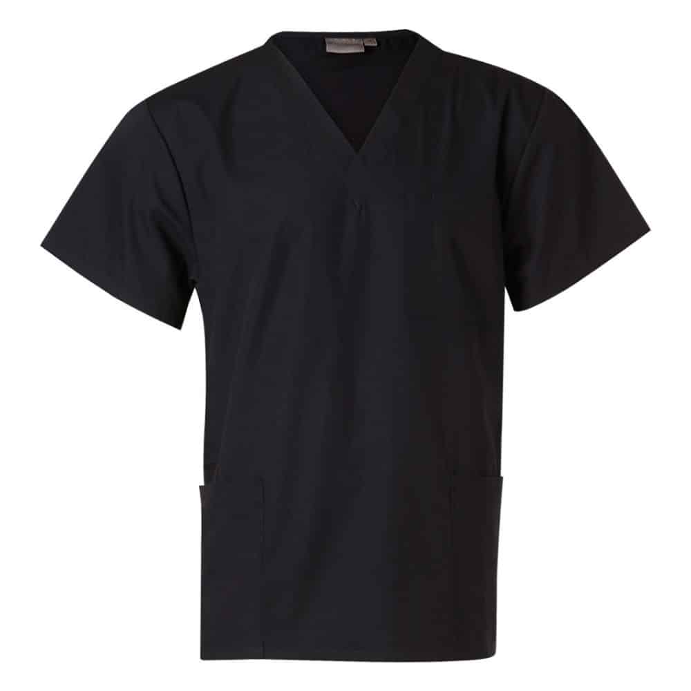 M7630_Unisex-Scrub-Top-Navy