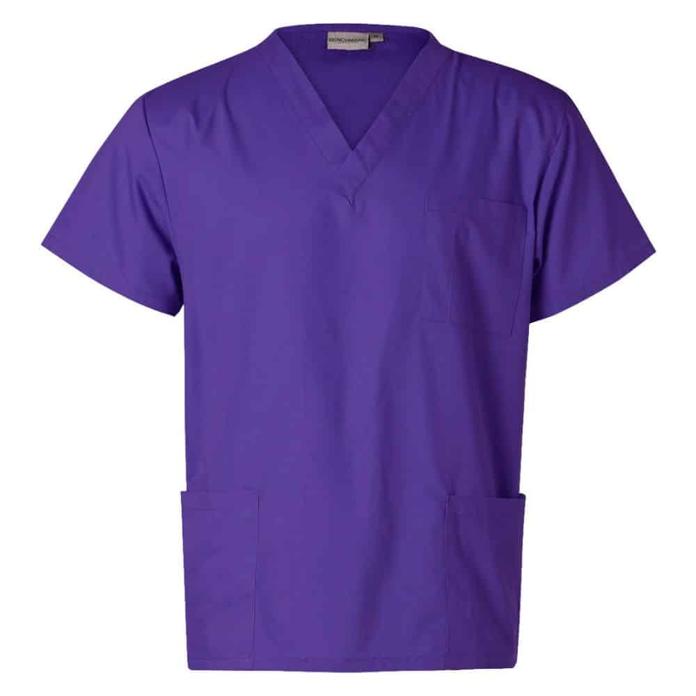 M7630_Unisex-Scrub-Top-Purple