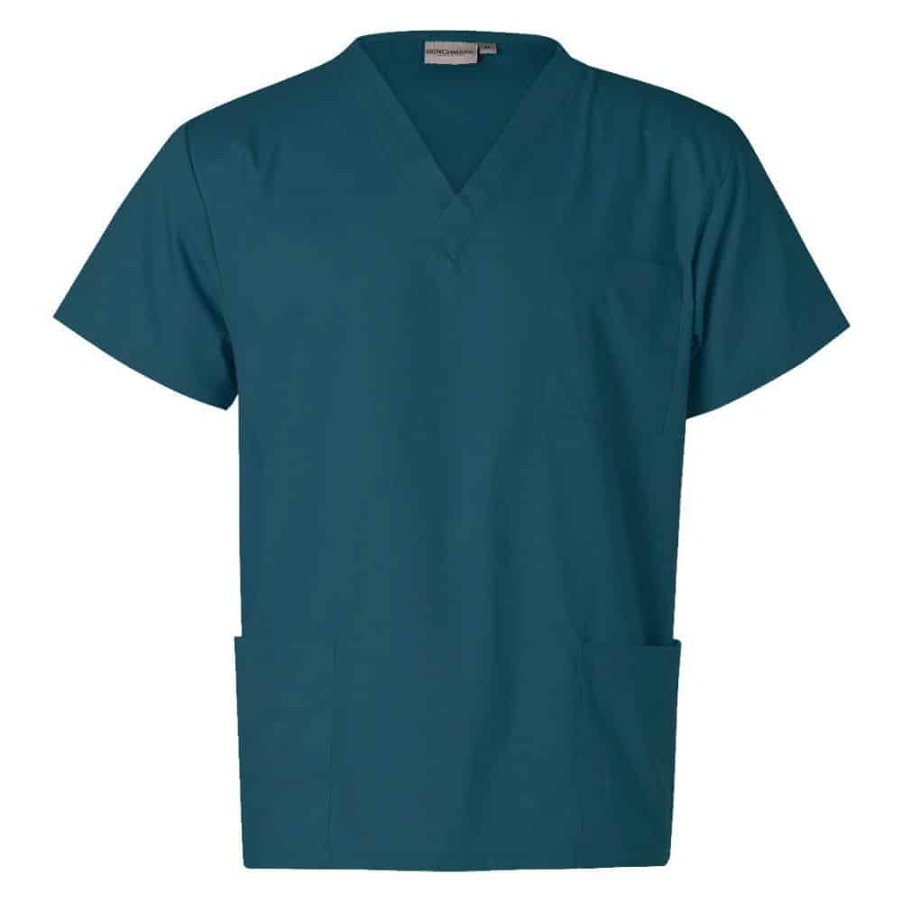 M7630_Unisex-Scrub-Top-Teal