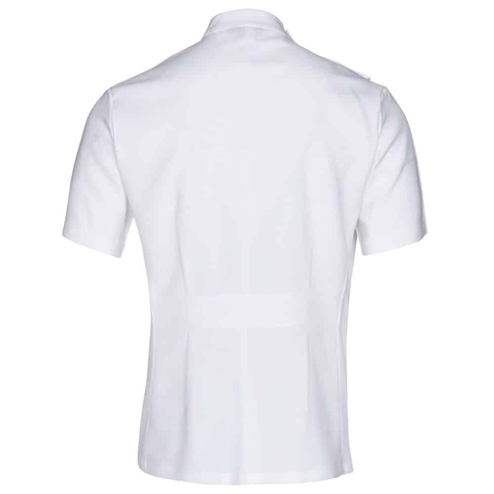 M7636_Mens-Stud-Front-Short-Sleeve-Jacket-White-back