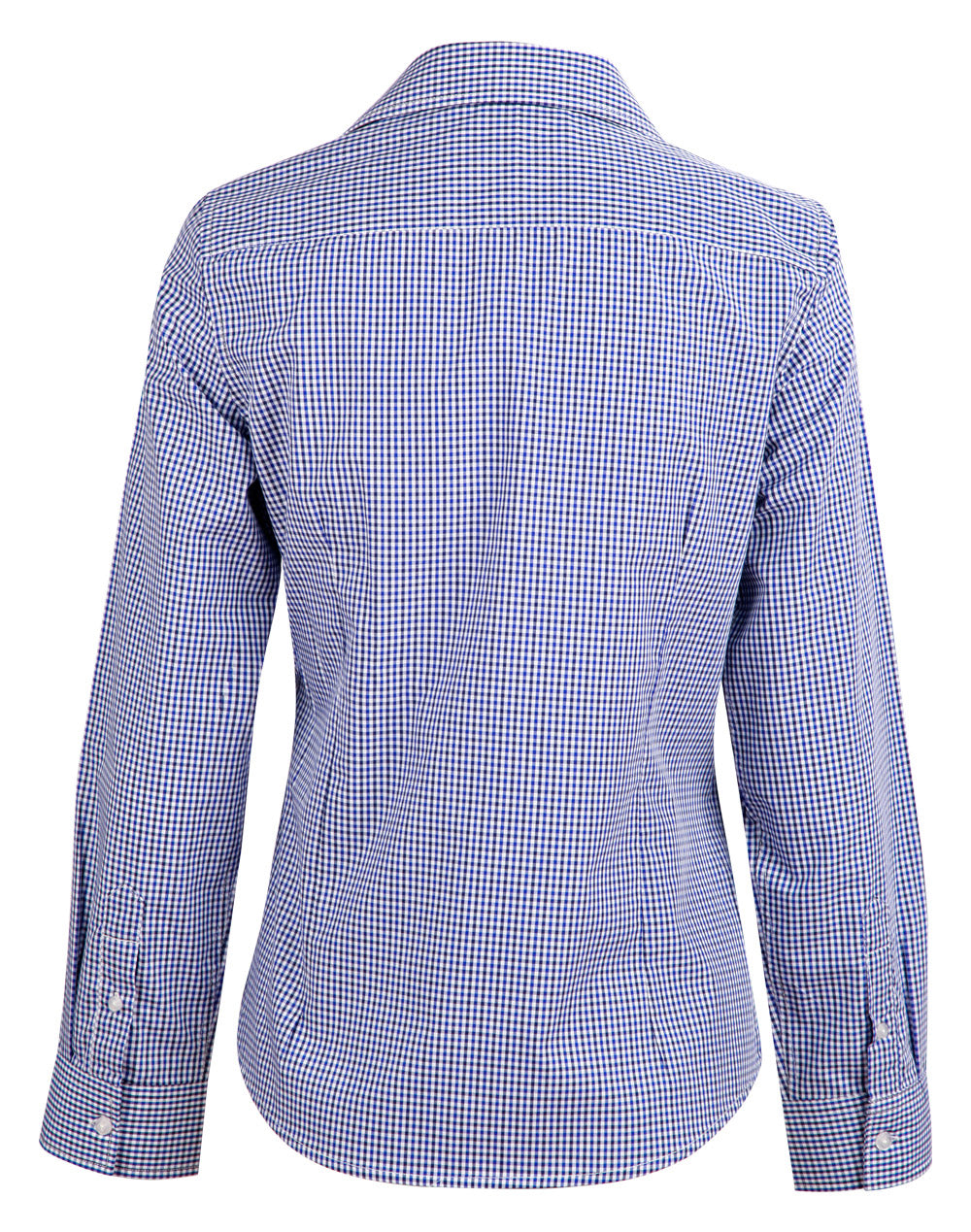 WS Ladies Multi-Tone Check Long Sleeve Shirt - M8320L