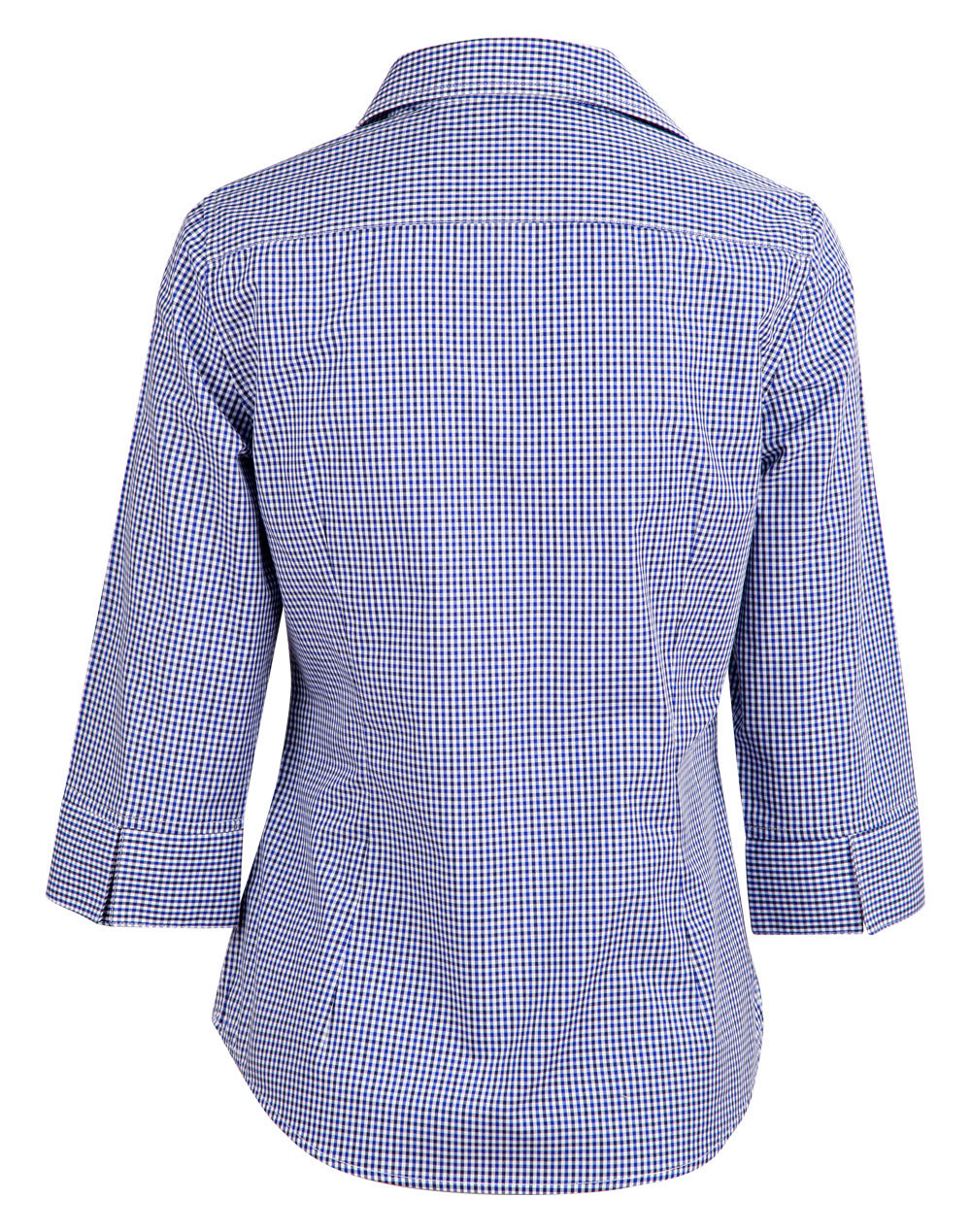 WS Ladies Multi-Tone Check 3/4 Sleeve Shirt - M8320Q