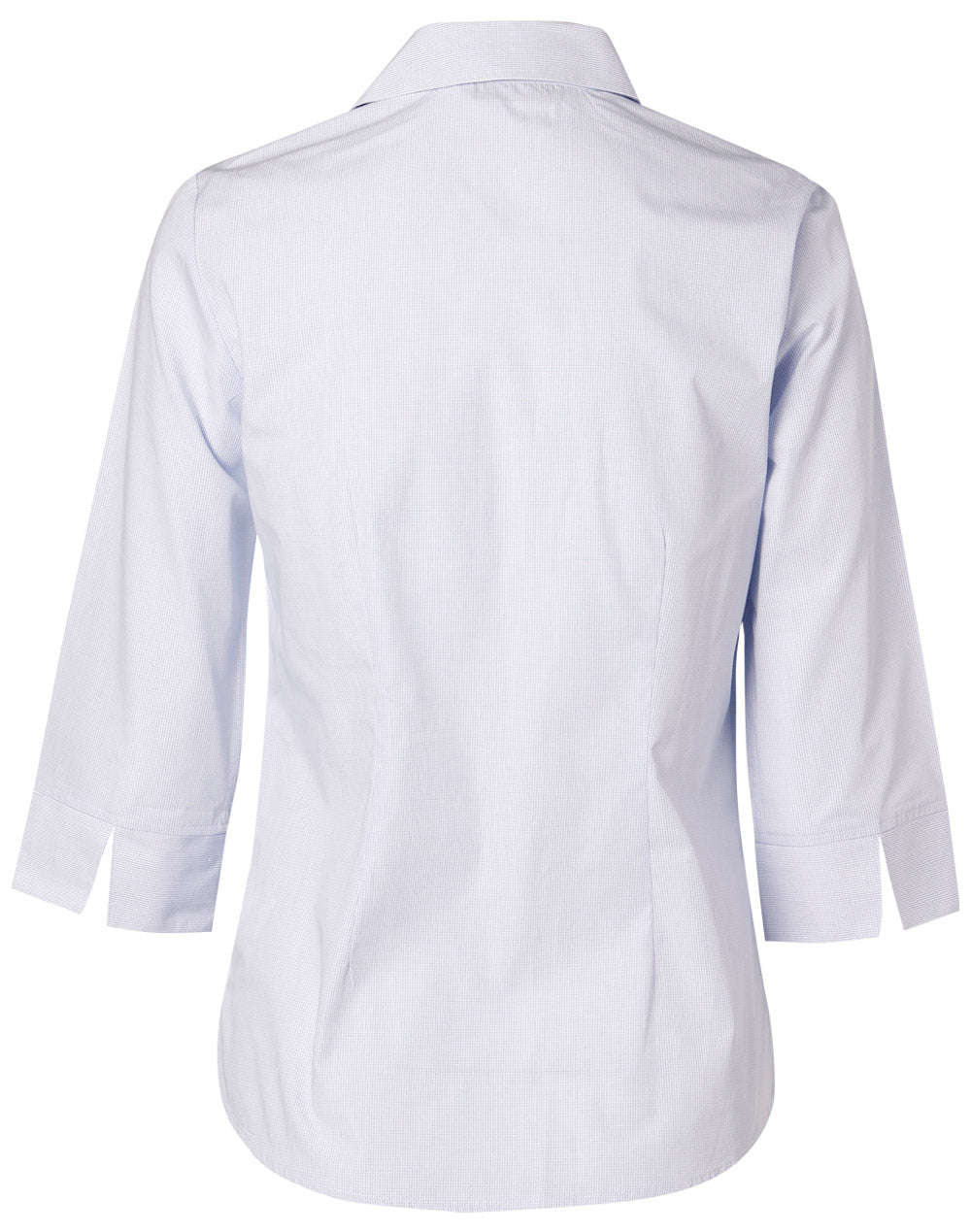 WS Women's Mini Check 3/4 Shirt - M8360Q