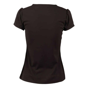 M8820_Women's Ruffle Front Blouse-back