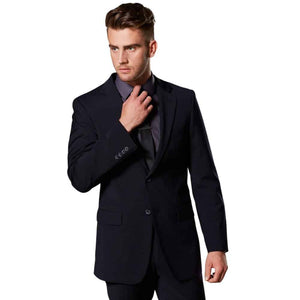 M9100_Men's Wool Blend Stretch Two Buttons Jacket