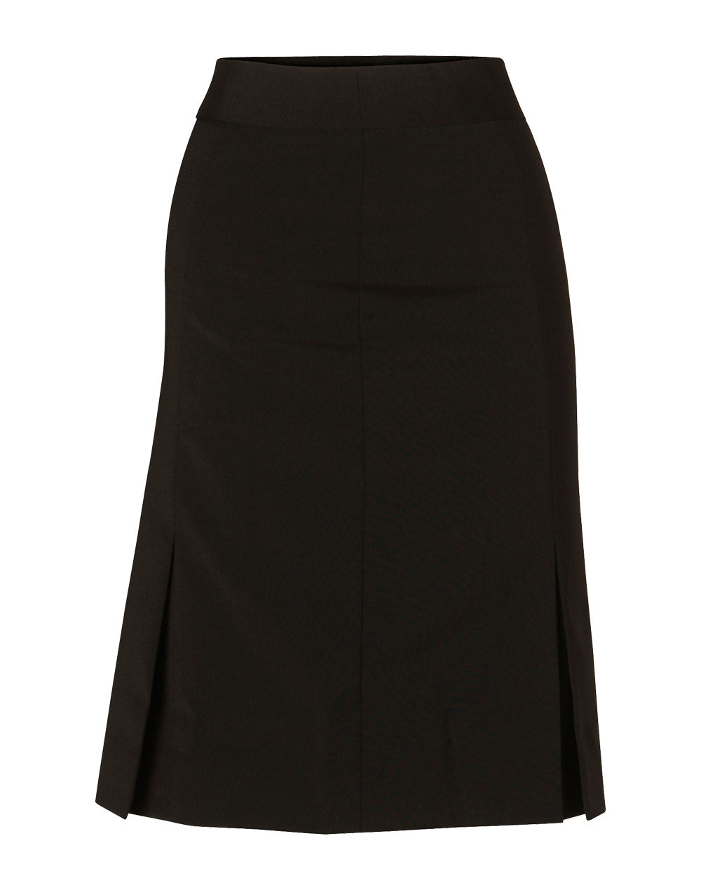 WS Women's Wool Blend Stretch Pleated Skirt - M9473