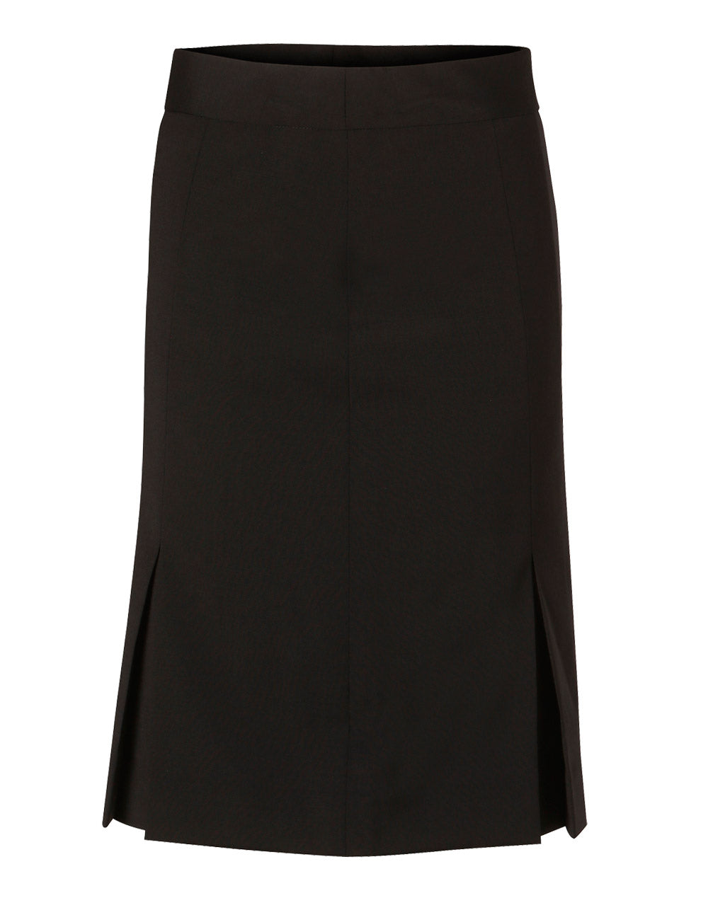 WS Women's Wool Blend Stretch Pleated Skirt - M9473