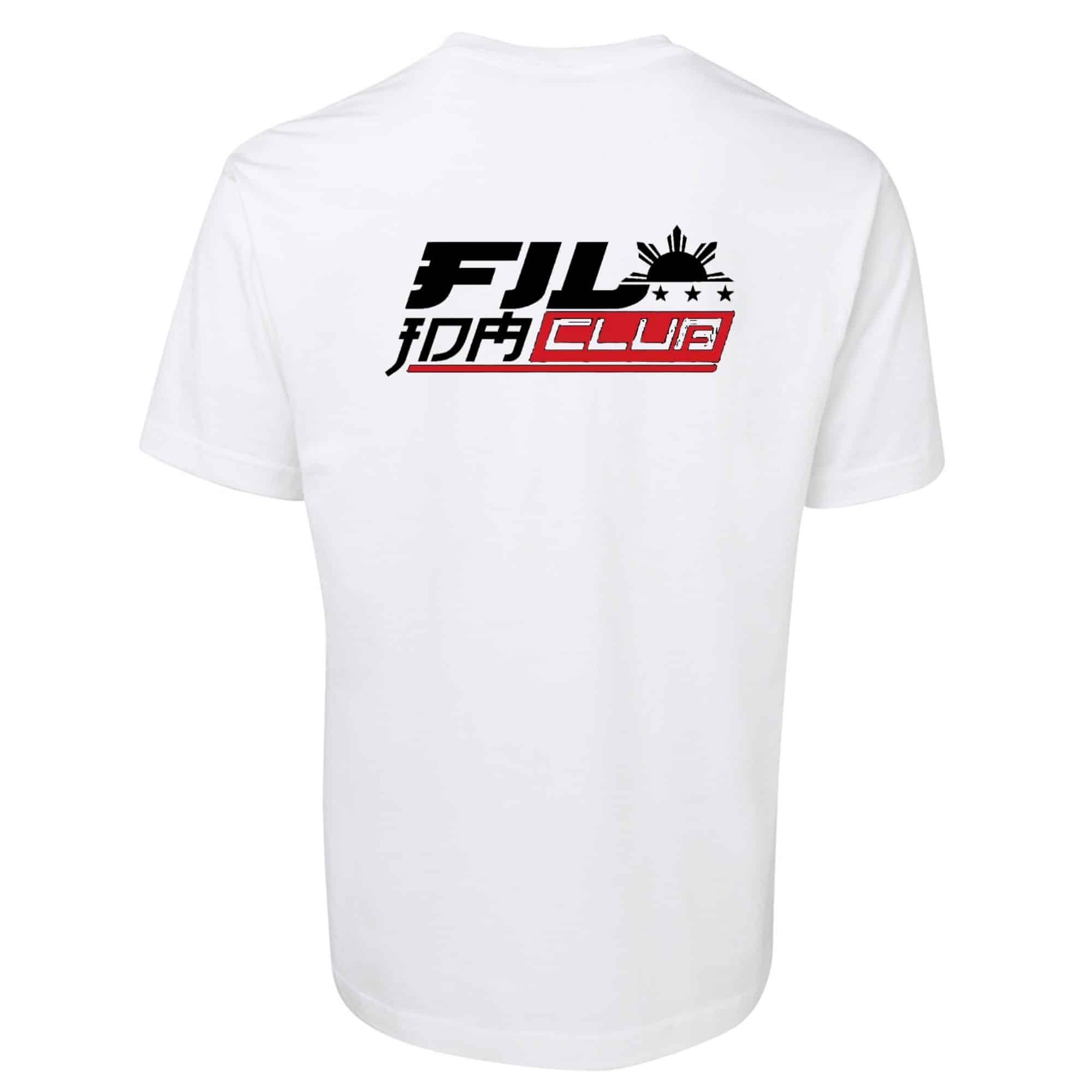PINOY FIL CLUB-Tees-White-back