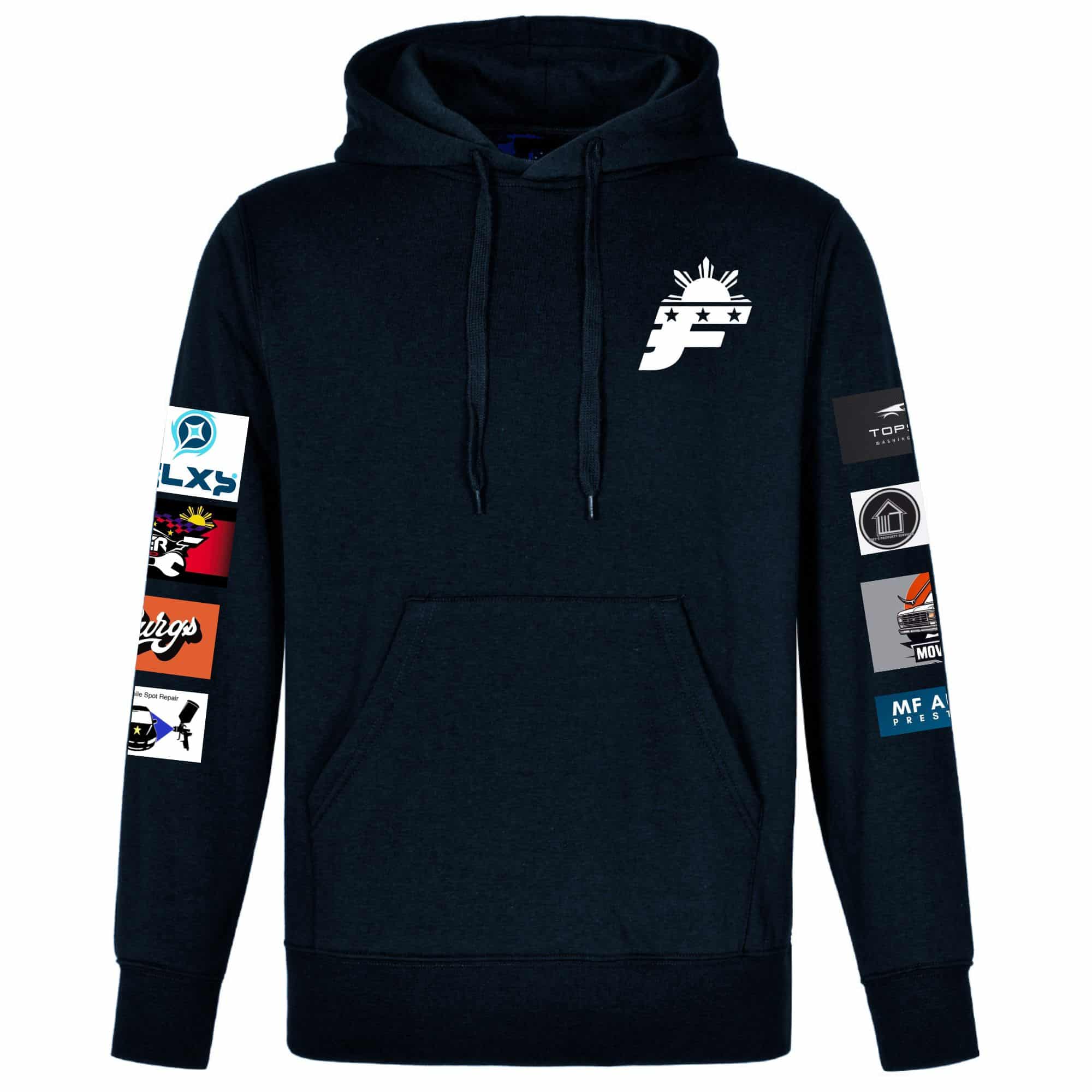 PINOY FIL CLUB_Hoodie-Black-front