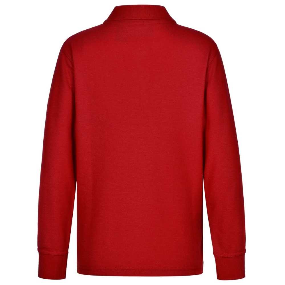 PS12K_WS_Kids-Traditional-Polycotton-Pique-Knit-Long-Sleeve-Polo_Red_back