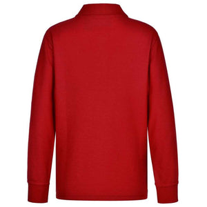 PS12K_WS_Kids-Traditional-Polycotton-Pique-Knit-Long-Sleeve-Polo_Red_back