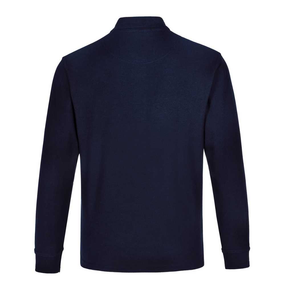 PS12_WS_Unisex-Traditional-PolyCotton-Pique-Long-Sleeve-Polo_Navy_back