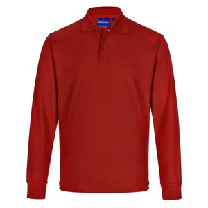 PS12_WS_Unisex-Traditional-PolyCotton-Pique-Long-Sleeve-Polo_Red