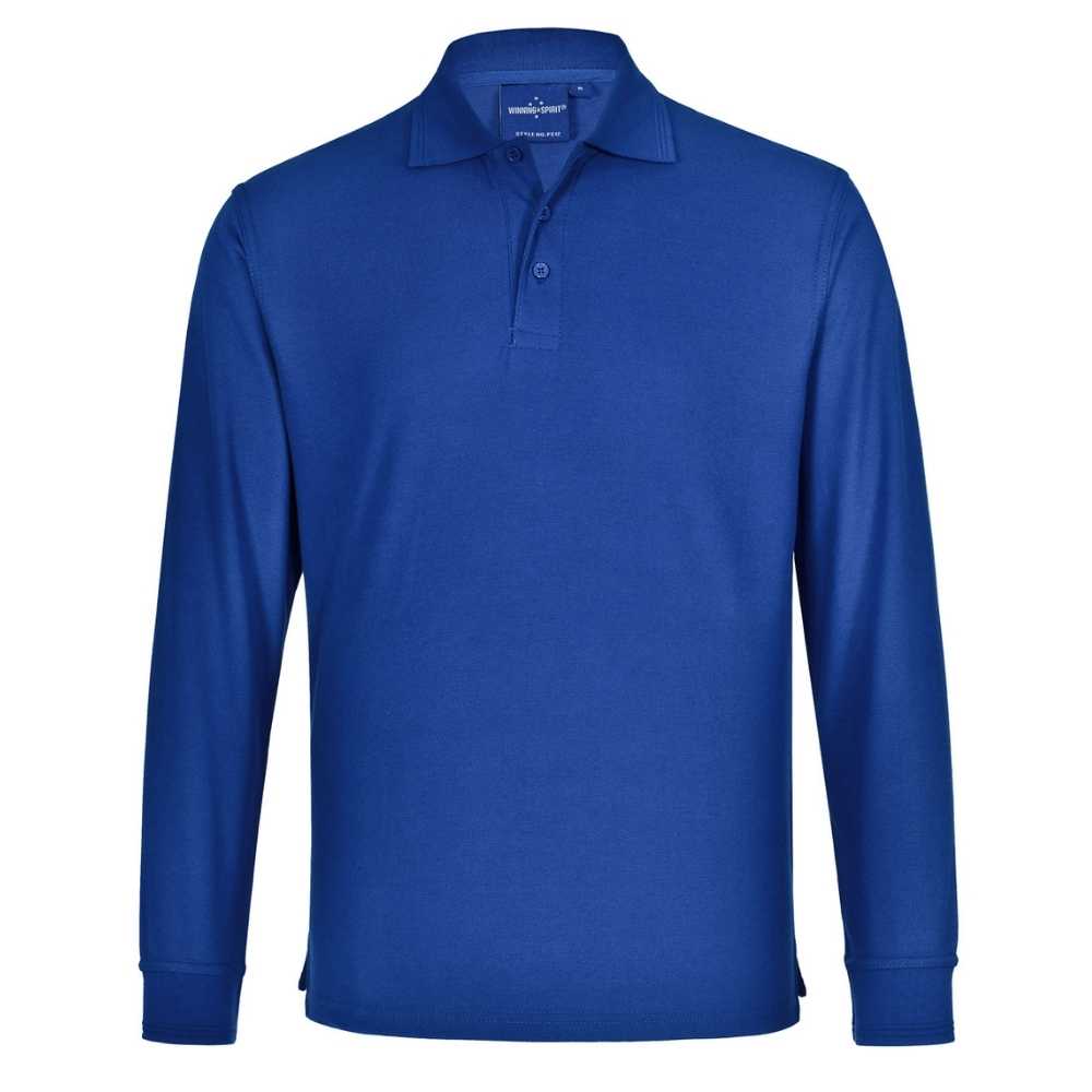 PS12_WS_Unisex-Traditional-PolyCotton-Pique-Long-Sleeve-Polo_Royal