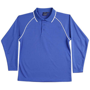 PS43K_Champion-Plus-Kids_Long-Sleeve-Polo_Royal-White