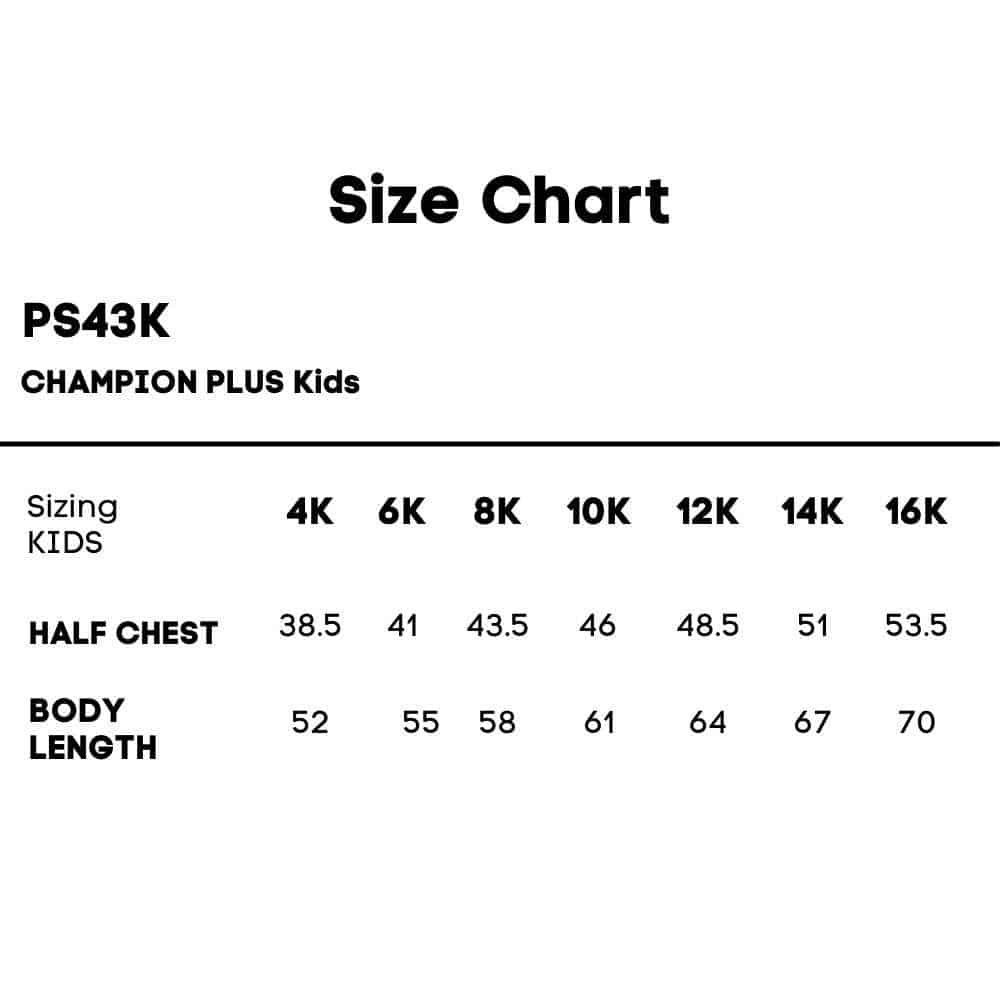 PS43K_Champion-Plus-Kids_Long-Sleeve-Polo_Size-Chart