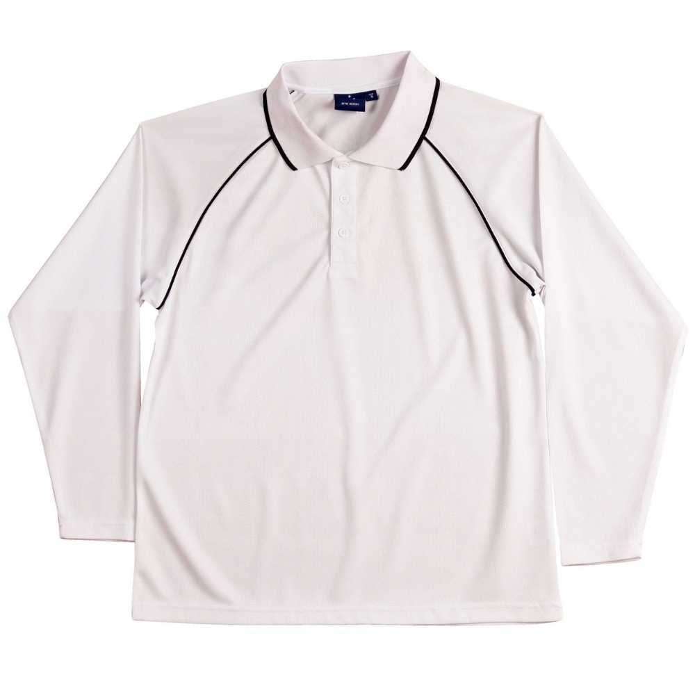 PS43K_Champion-Plus-Kids_Long-Sleeve-Polo_White-Navy
