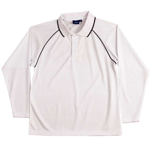 PS43K_Champion-Plus-Kids_Long-Sleeve-Polo_White-Navy
