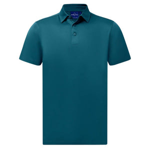 PS95_SUSTAINABLE JACQUARD KNIT POLO Men's-Atlantic