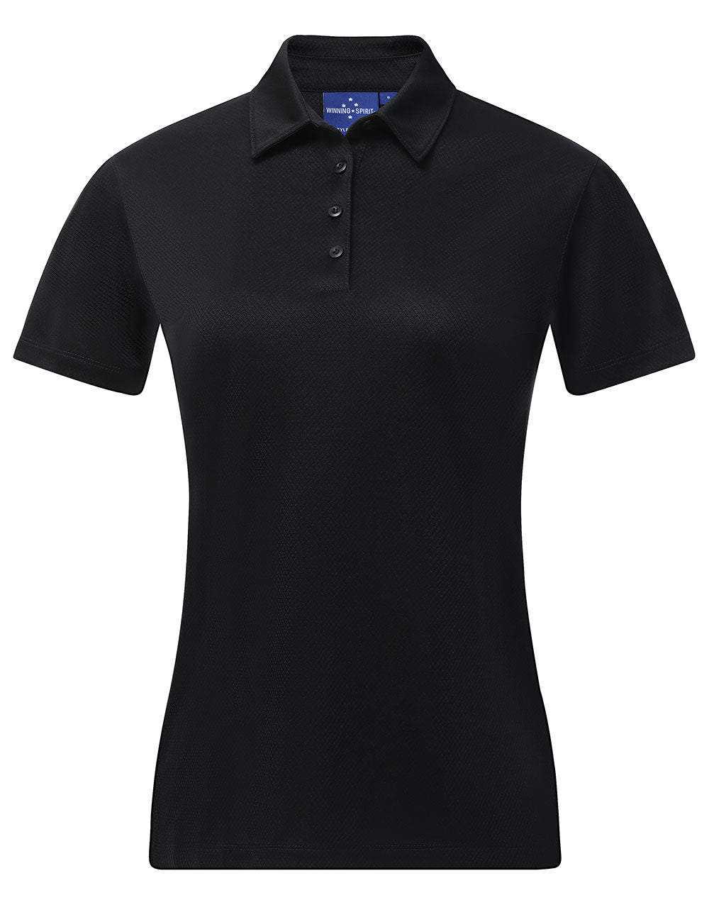 WS Sustainable Jacquard Knit Polo Ladies - PS96