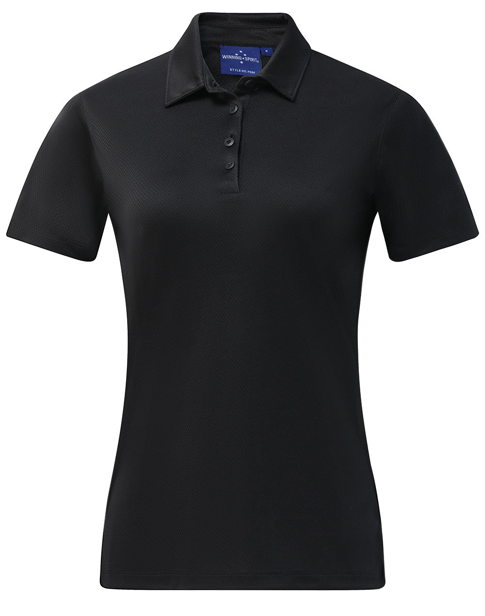 WS Sustainable Jacquard Knit Polo Ladies - PS96