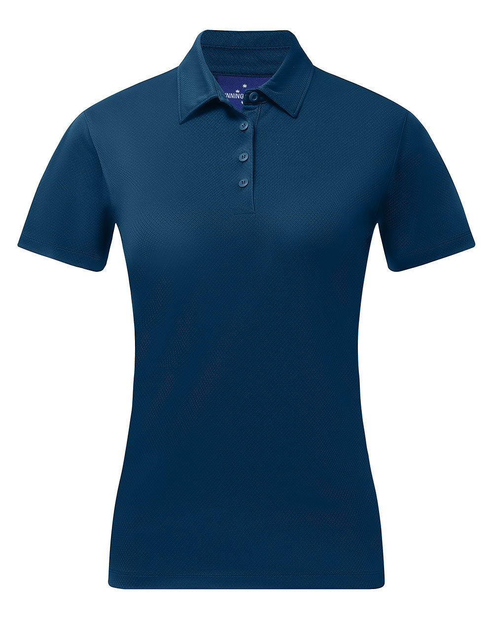 WS Sustainable Jacquard Knit Polo Ladies - PS96