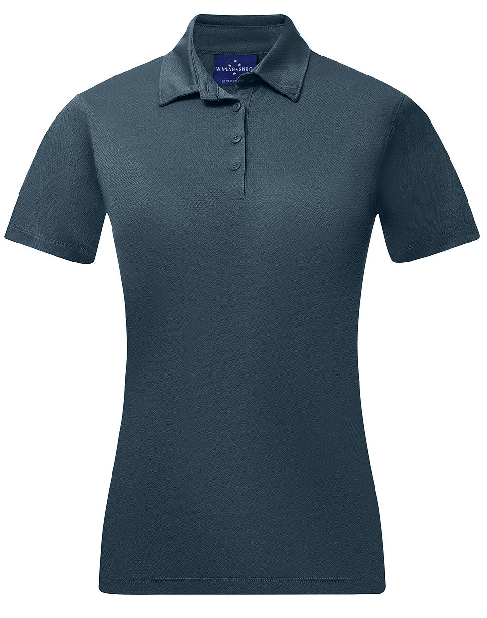 WS Sustainable Jacquard Knit Polo Ladies - PS96