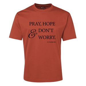 PrayHope-Dont-Worry_Black_Ochre-Shirt