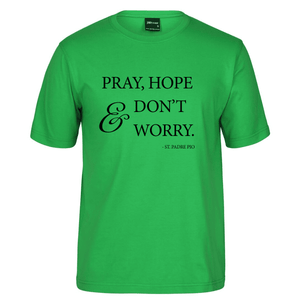 PrayHope-Dont-Worry_Black_Pea-Green-Shirt