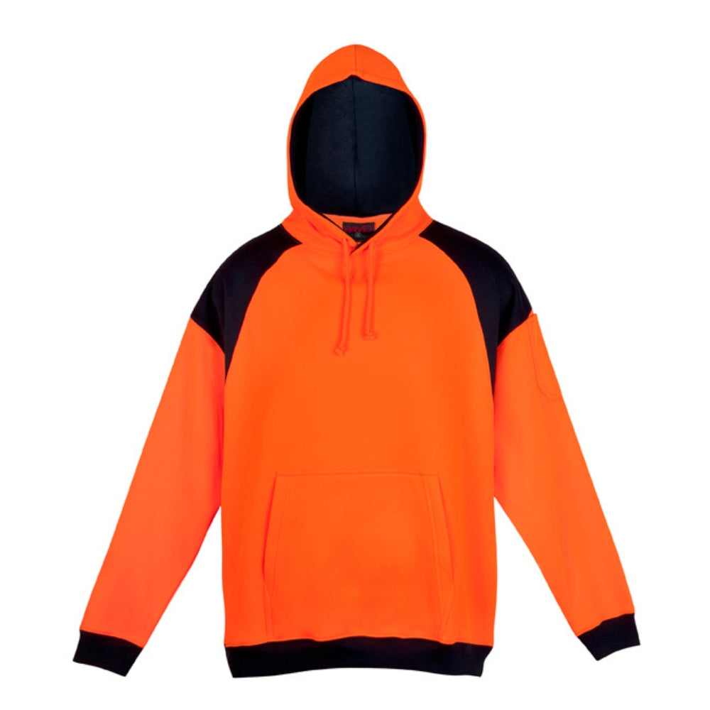 RM Men Shoulder Contrast Panel Hoodie Workwear - F303HPW