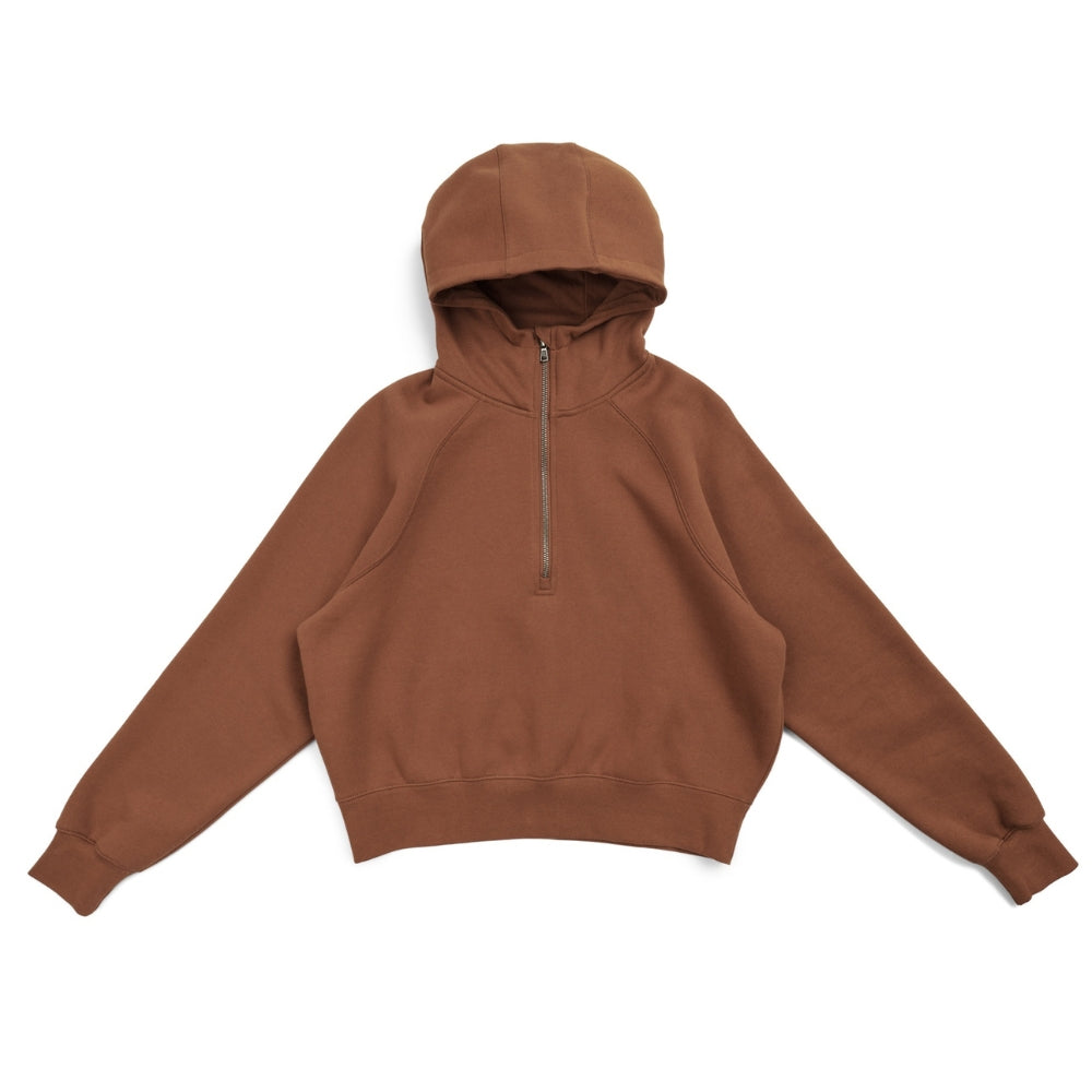 RM Womens/Girls Cotton Care Half-Zip - F380GL