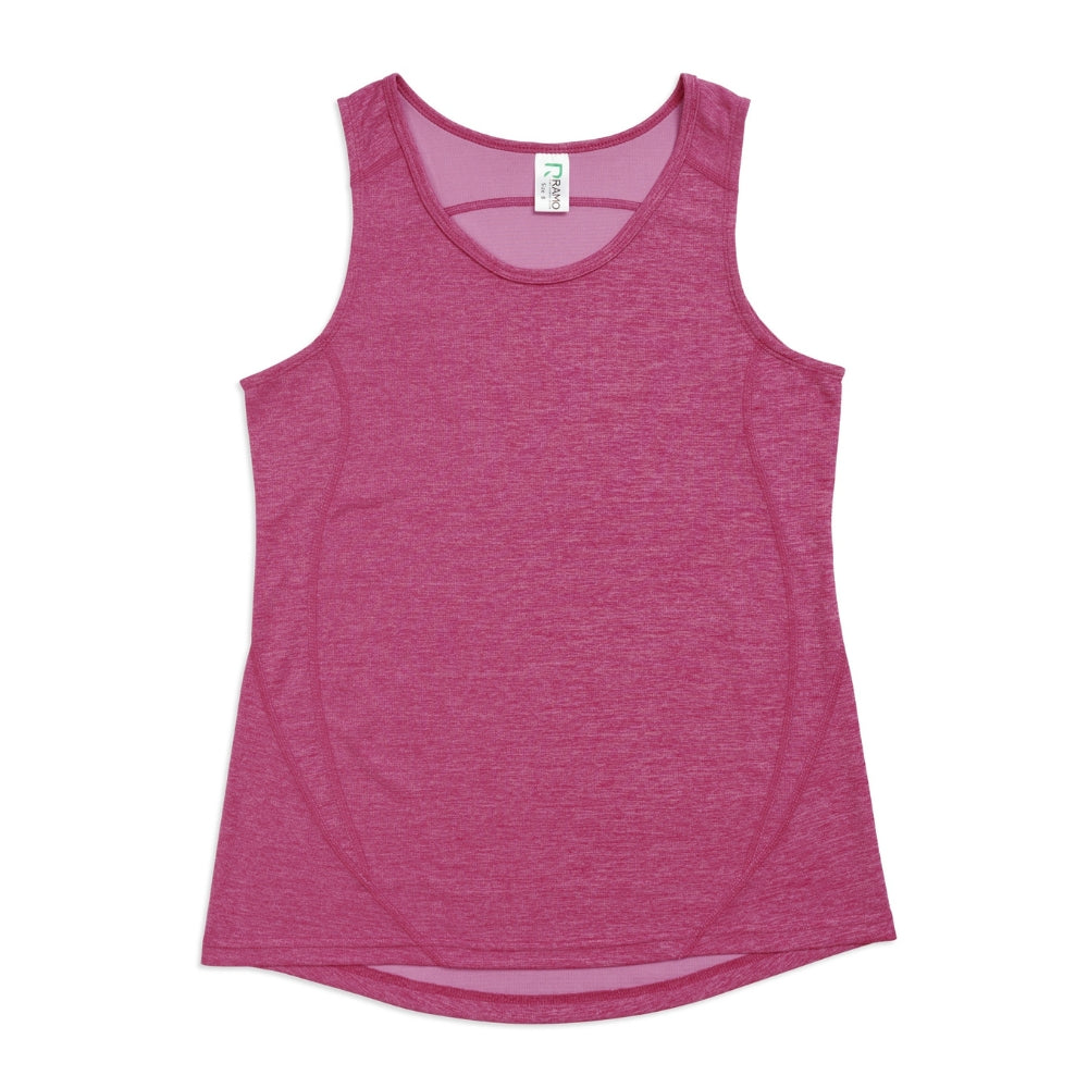 RM Ladies Challenger 100% Polyester Singlet - T448LDM