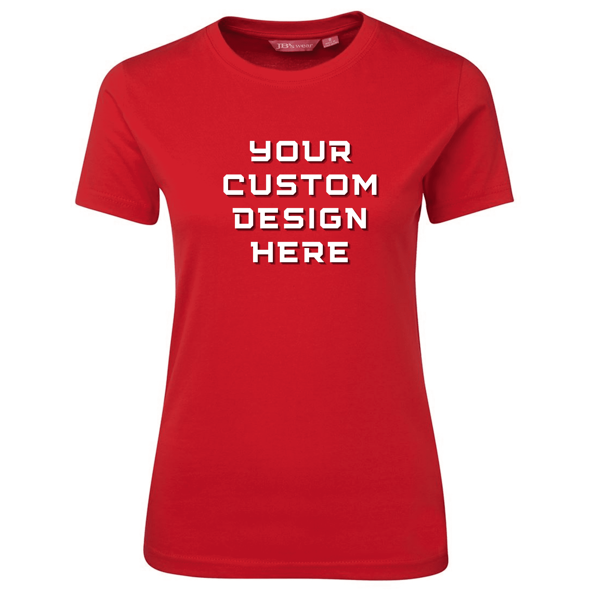 Red-Custom-Print_Ladies