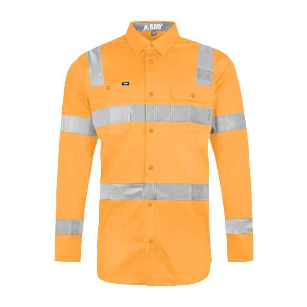 SH06_Stretch-LS-Vic-Rail-Compliant-Hi-Vis-Shirt-With-Reflective-Tape