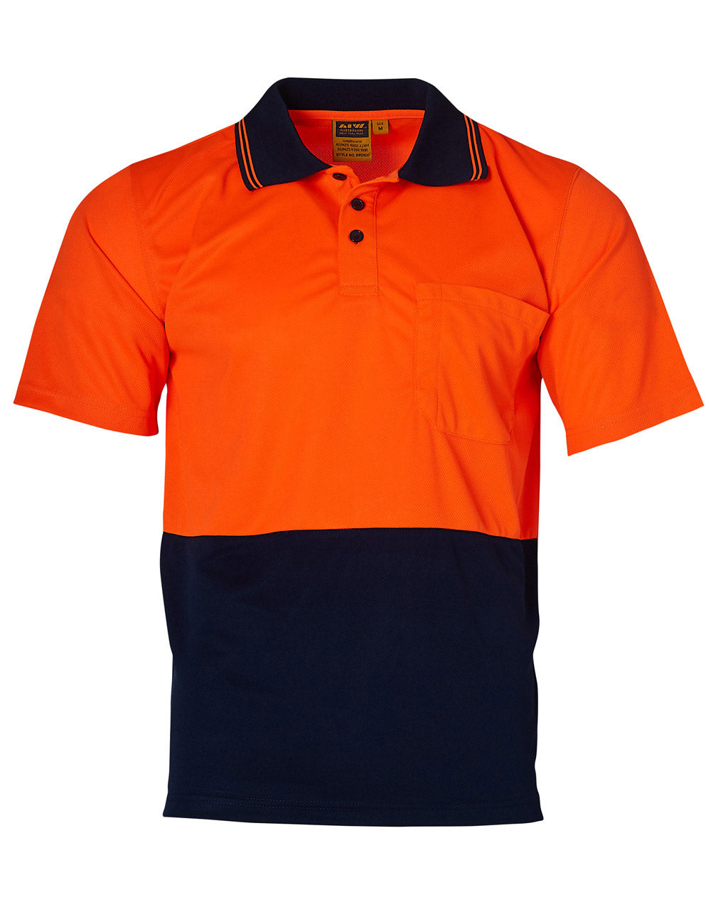 WS High Visibility CoolDry Short Sleeve Polo - SW01CD